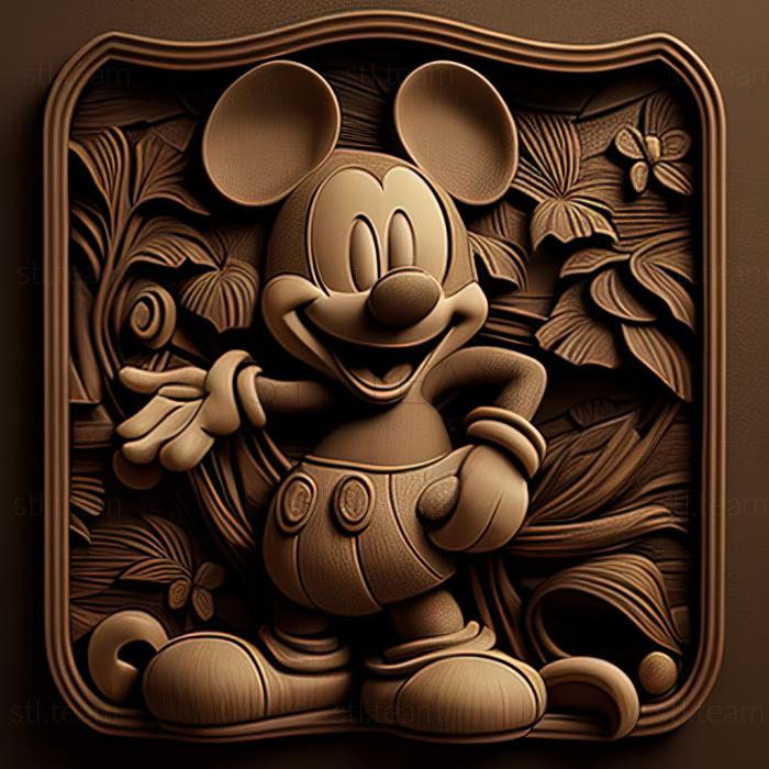 3D model st Mickey Mouse (STL)